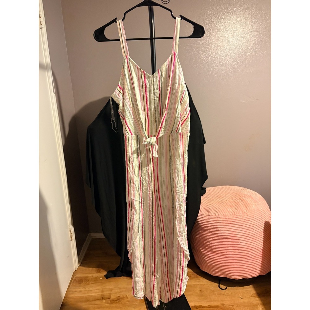 Speechless Kids - Multicolor Striped One Piece Sz XXL
